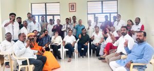 खमनोर पंचायत समिति के भाजपा प्रत्याशियों की जिला अध्यक्ष एवं जिला संगठन प्रभारी के नेतृत्व में हुई बैठक, बोर्ड बनाने का नाथद्वारा में लिया संकल्प